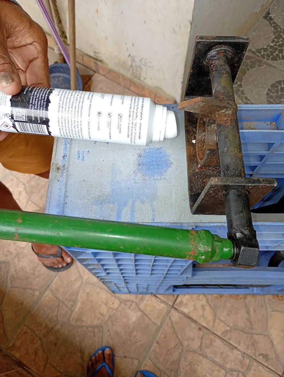Limpador de aerosol
