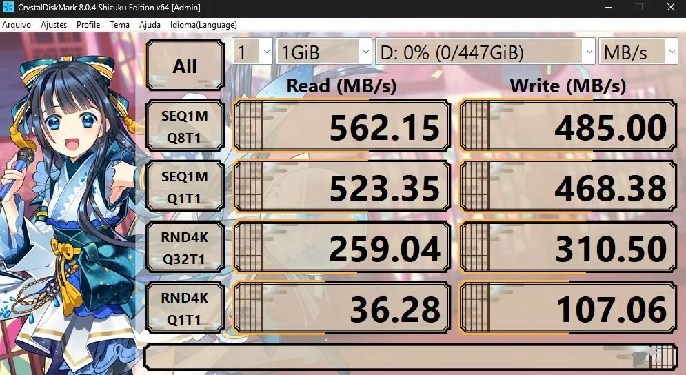SSD 480GB 100% NOVO (com testes) - Foto 3