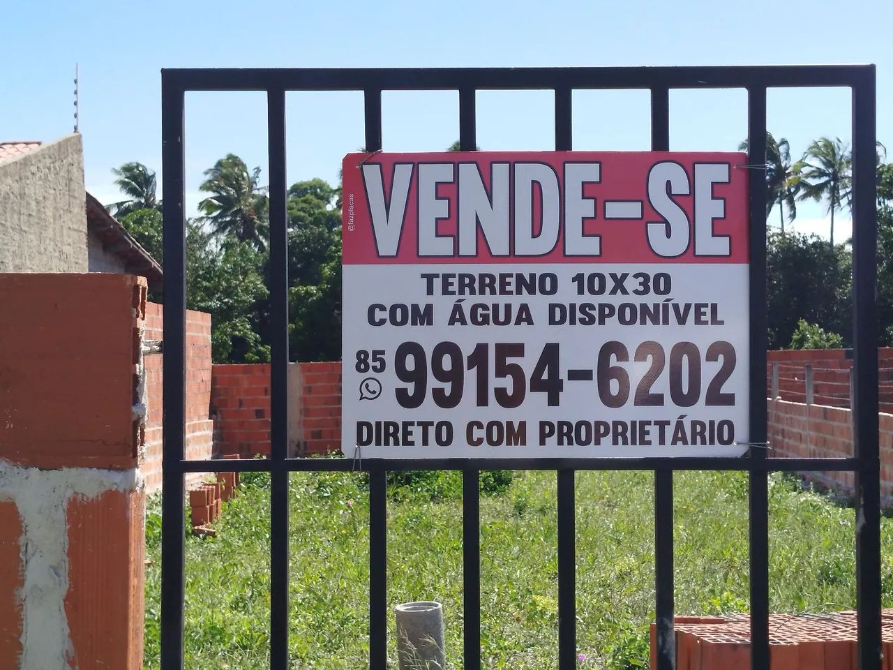 Terreno no loteamento Yuste Valverde