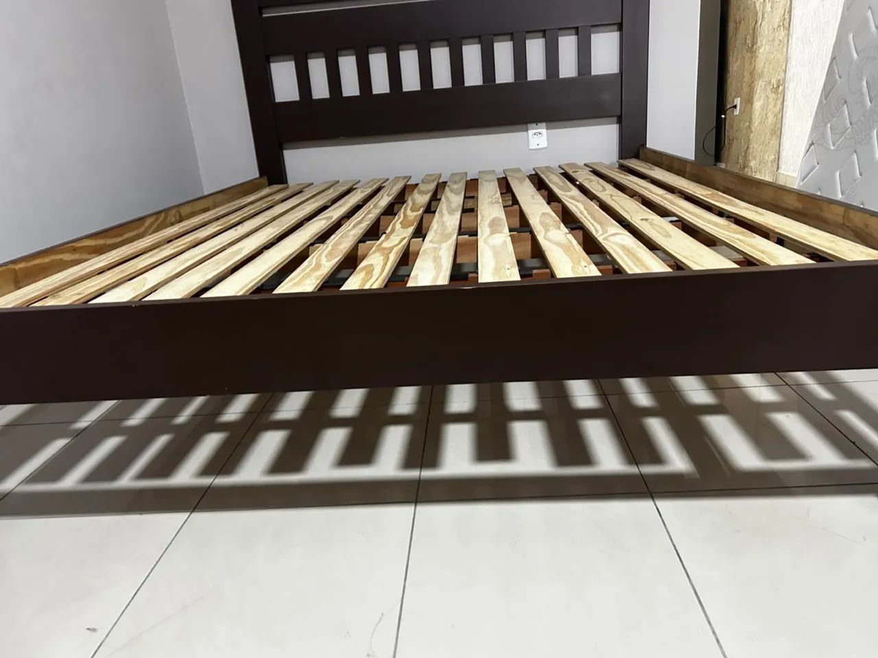 Cama rustica de madeira  - Foto 3