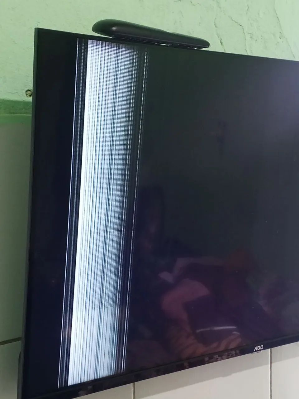 TV pra conserto, Roku 32 polegadas  - Foto 4