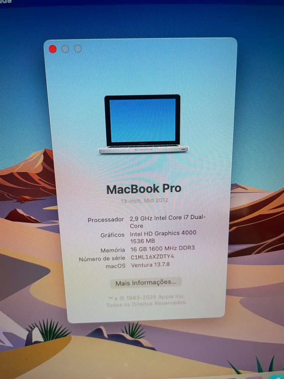 MacBook本体 #690 Macbook Pro 2016 15inch i7 16GB 1TB Macbook Pro 2016, Tela 15, Core I7, 16gb, 1tb Sdd, Vídeo Cinza