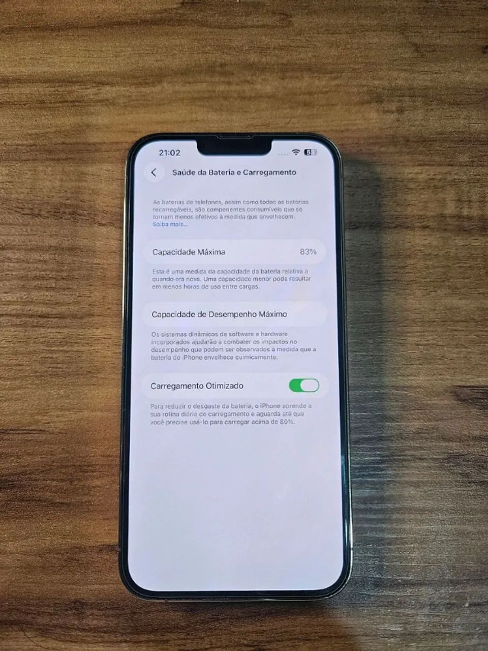 Iphone 13 pro max dourado 128gb + carregador - Foto 4