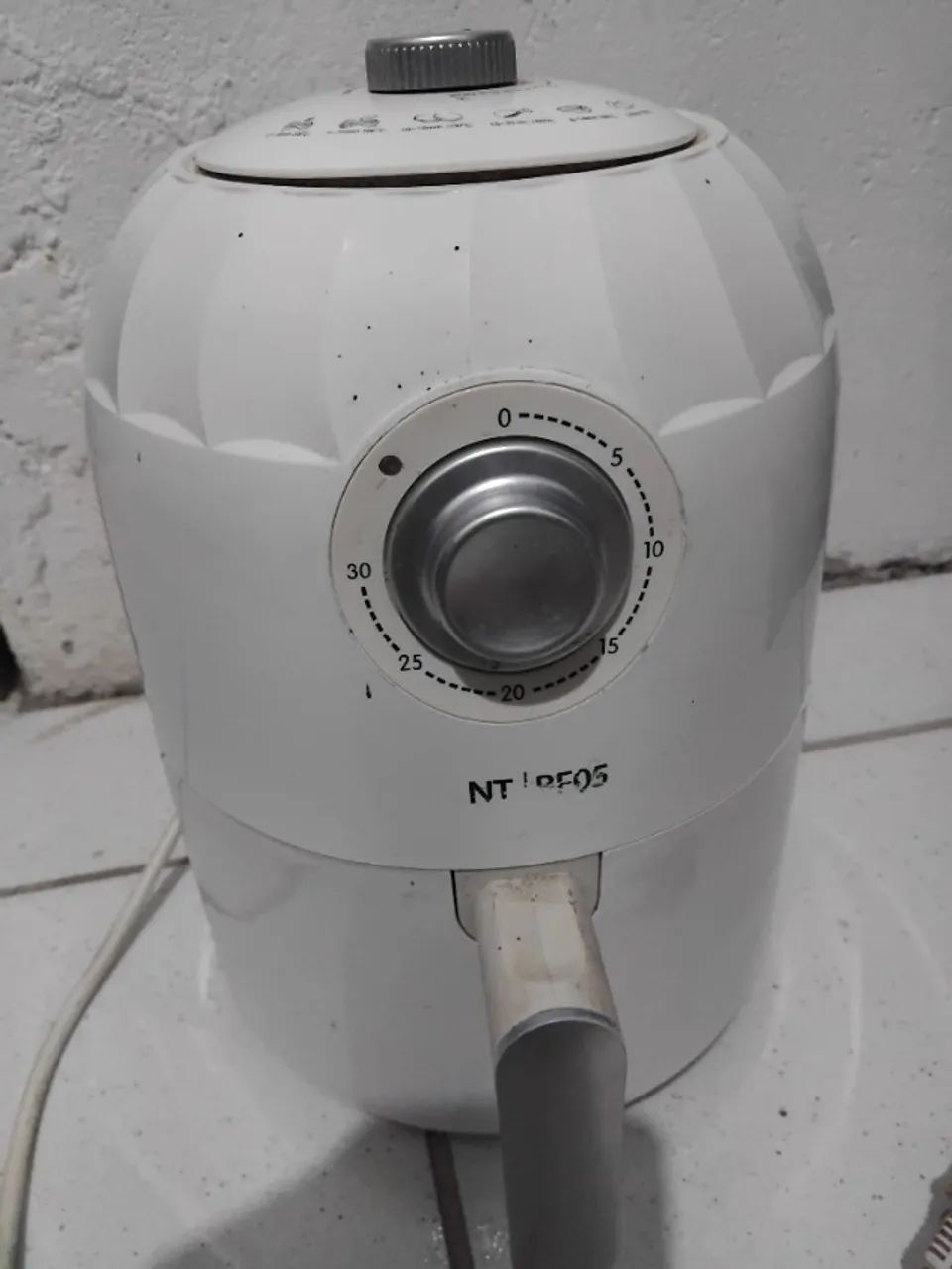 Air Fry Branco funcionando