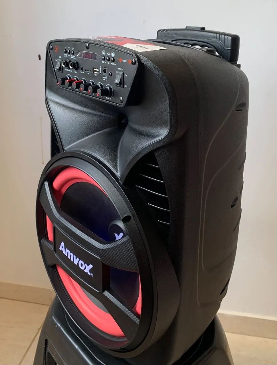 Caixa de Som Amplificada Amvox 480w