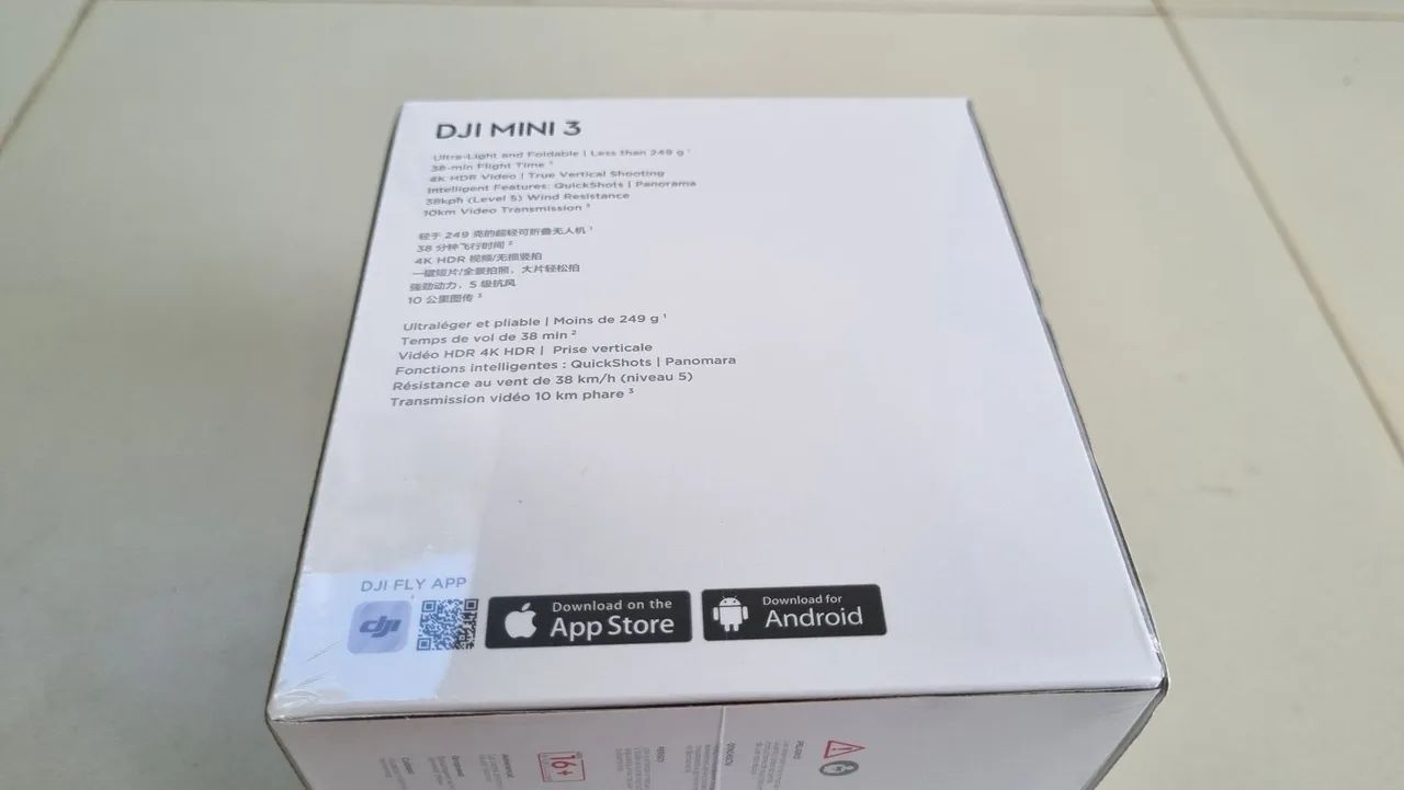 Drone Dji Mini 3 COM TELA, NOVO LACRADO  - Foto 4