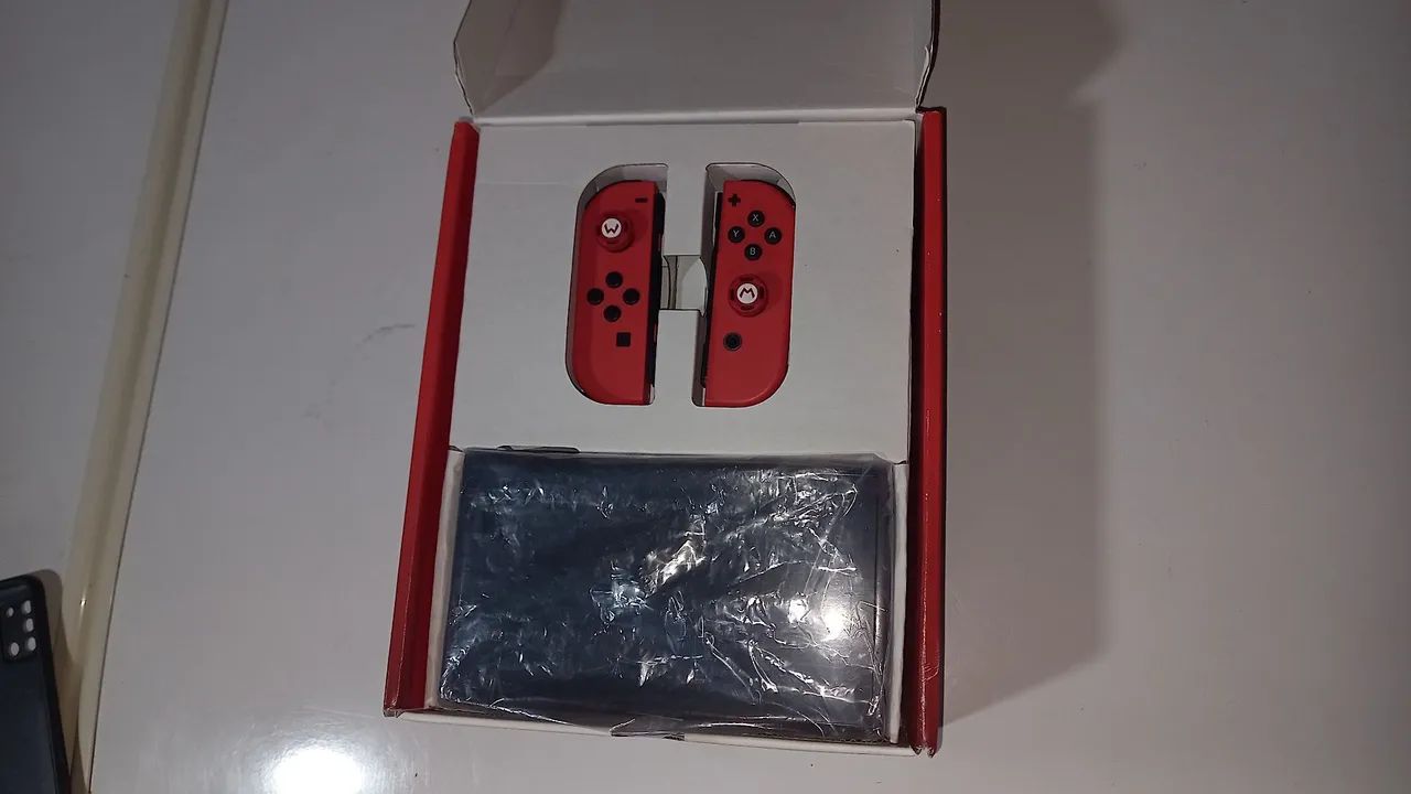 Nintendo switch OLED edição Mario com defeitor  - Foto 3
