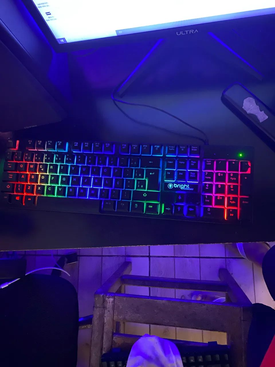 Teclado RGB para PC