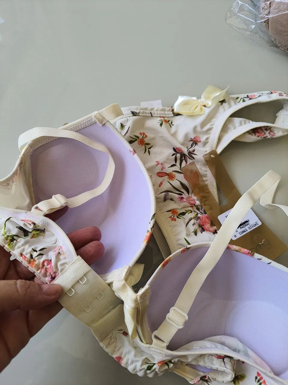 Conjunto M floral novo, com etiqueta  - Foto 5