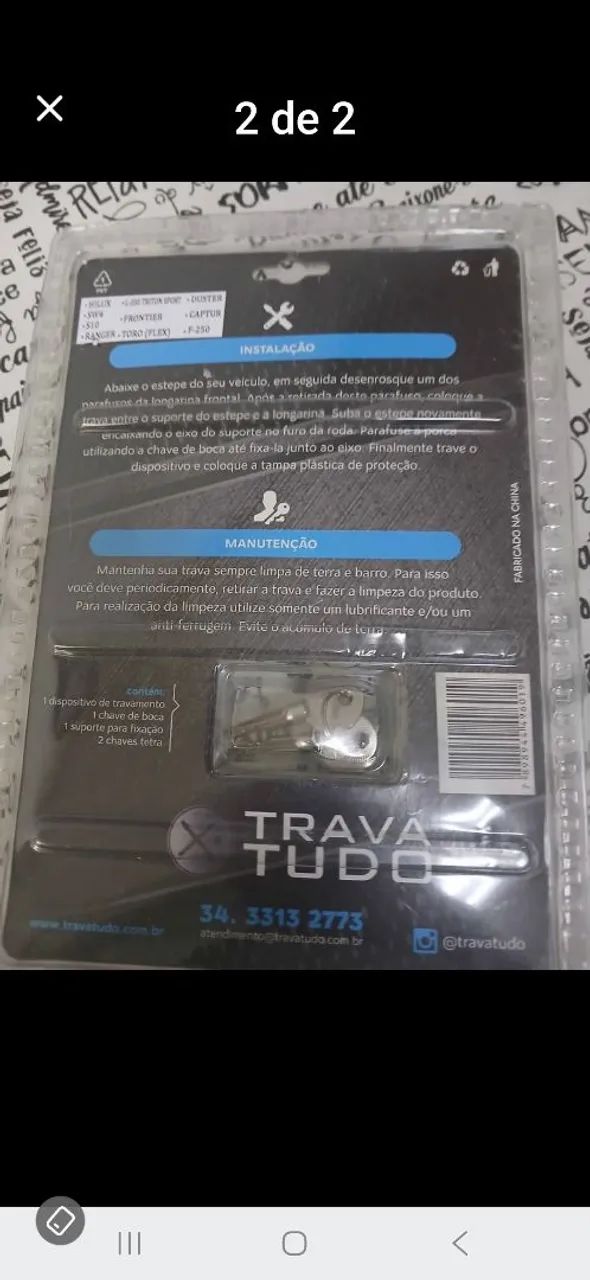 trava anti furto - Foto 2