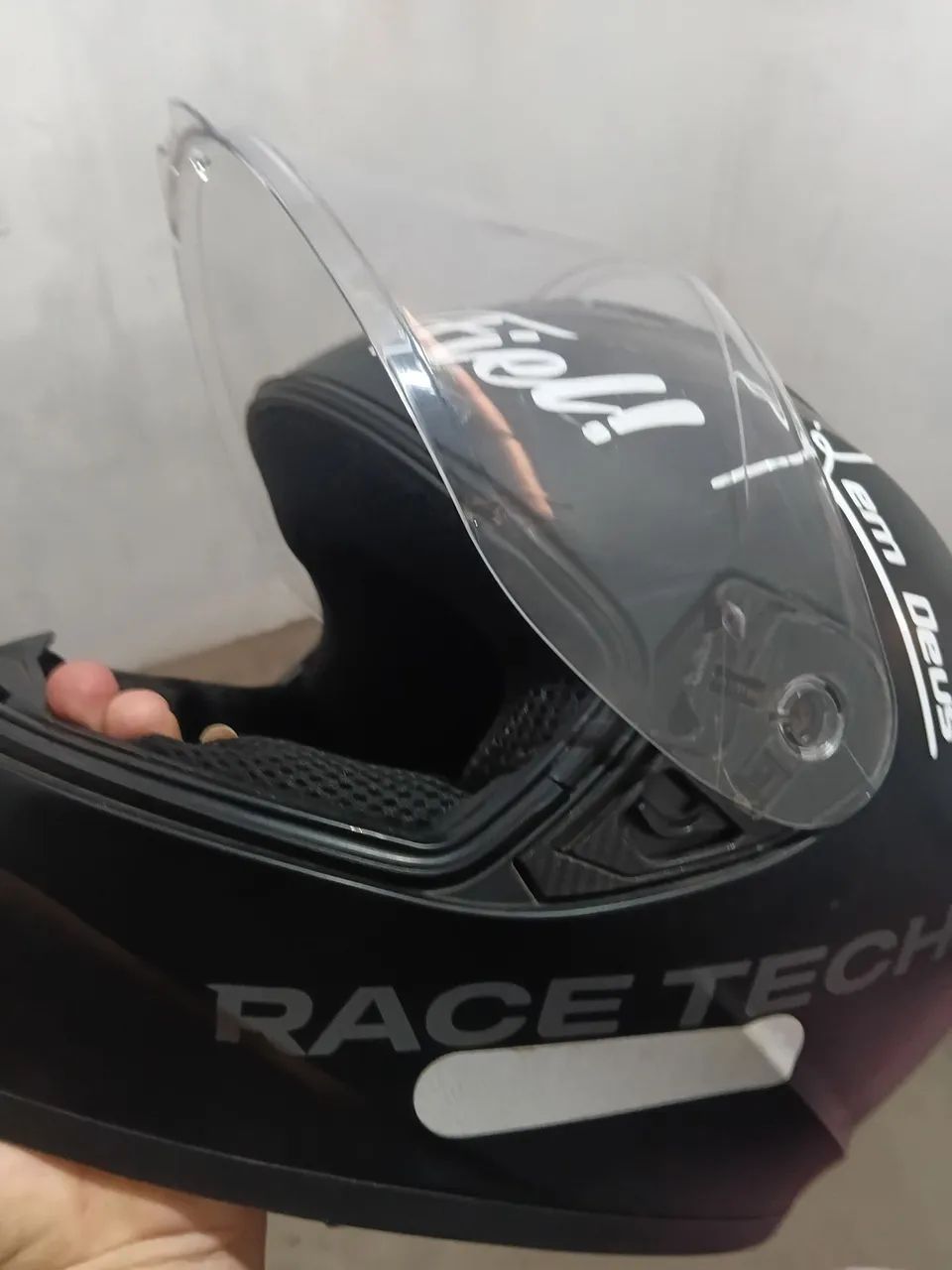 Capacete race tech - Foto 5