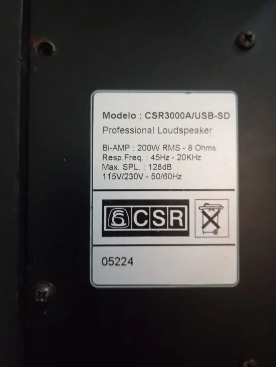 Caixa Ativa CSR 3000a - Foto 3