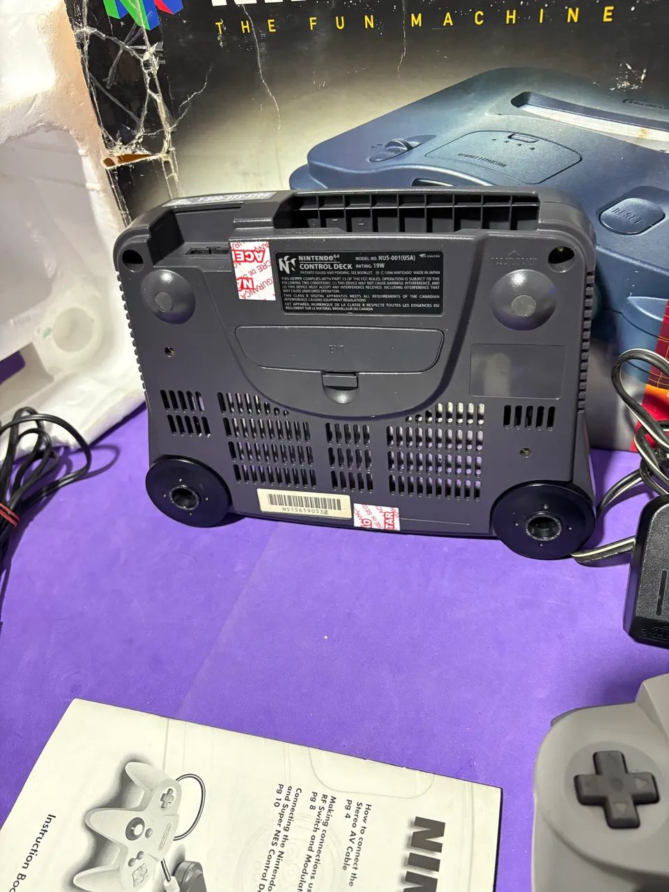 Console nintendo 64 americano n64 - Foto 3