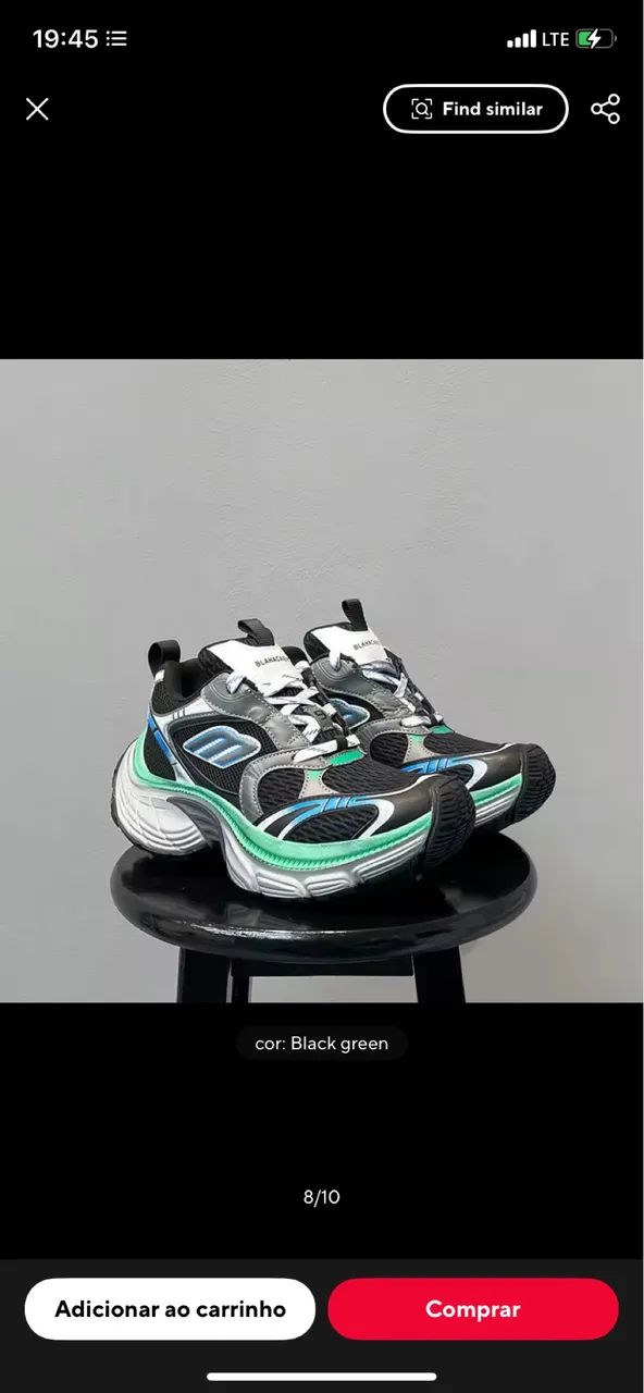Tenis sola grossa unisex