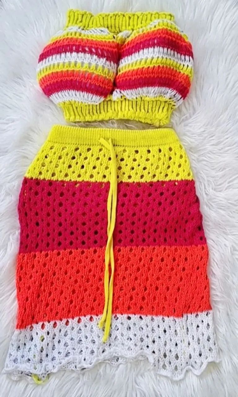 Lindo conjunto de praia 