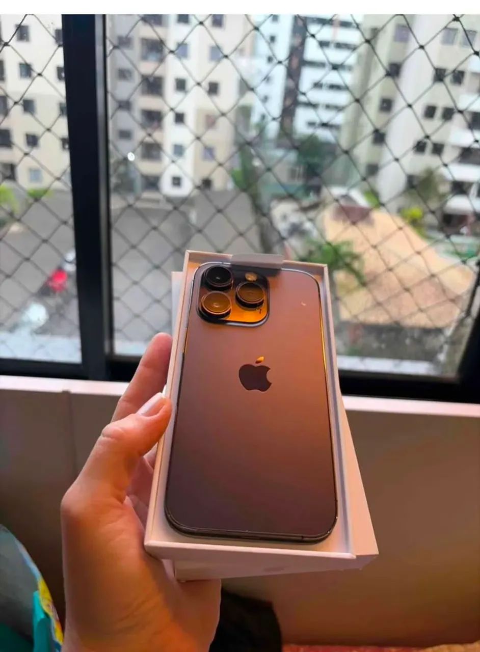 Iphone pro max 14 todo filé. Só pega e usar - Foto 2