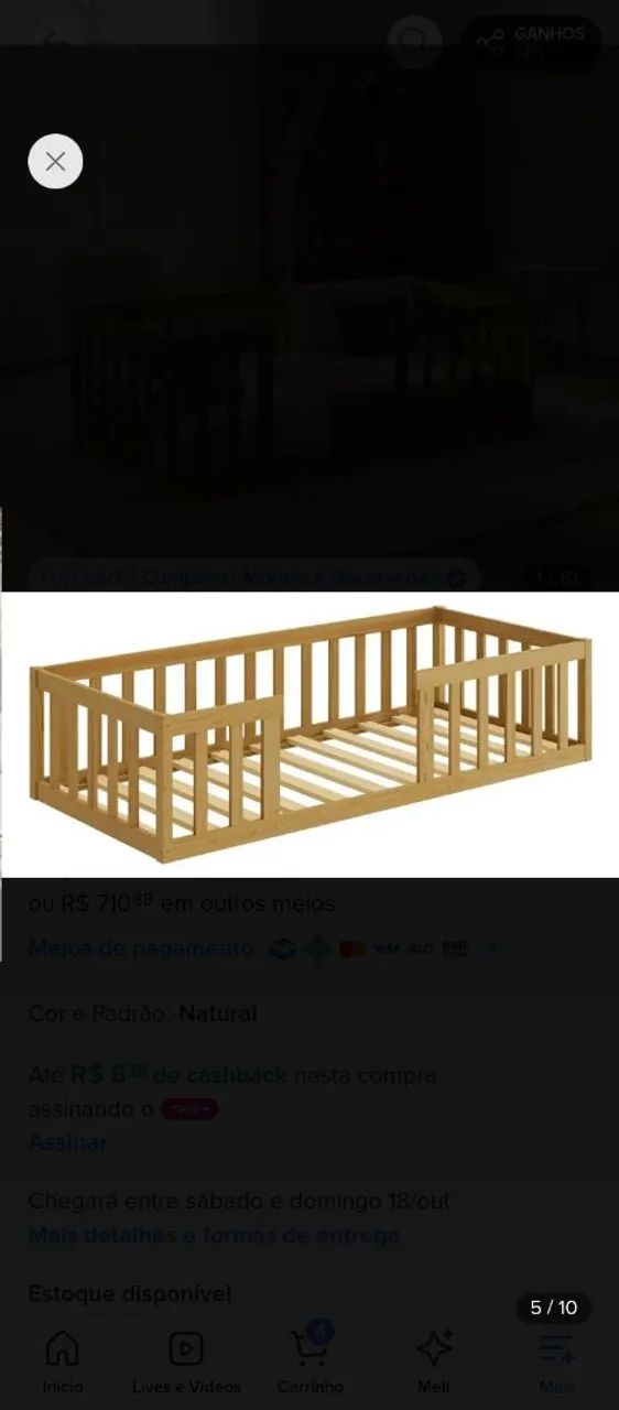 Cama montessoriana solteiro  - Foto 2