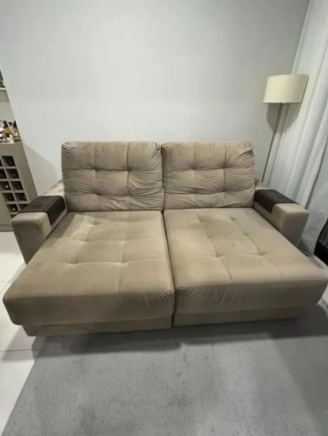 Sofá Retrátil 2,20m - Recém Higienizado - Foto 5