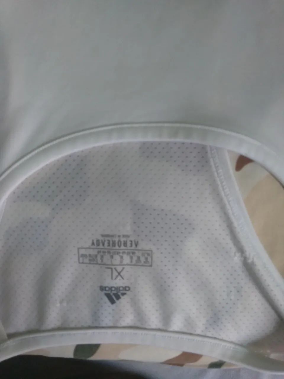 Regata Adidas branca G - Foto 3