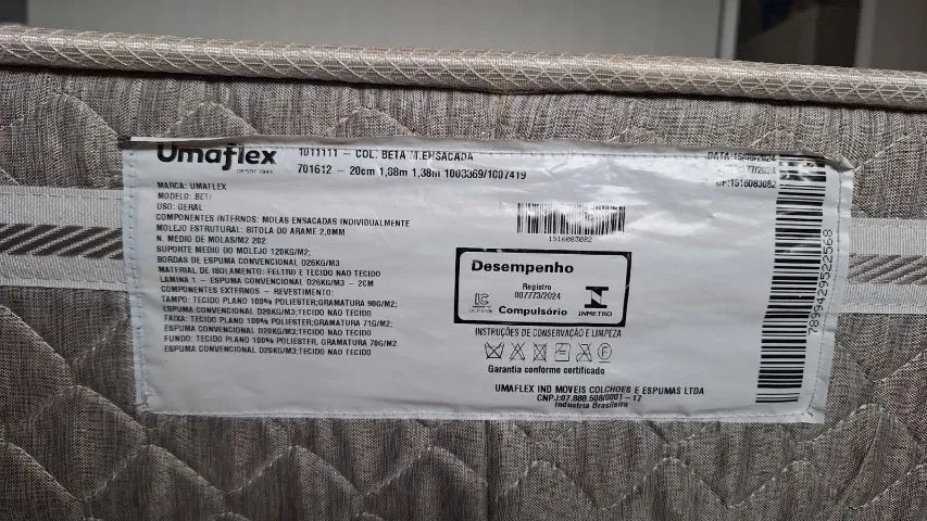 Colchão de molas ensacadas Umaflex - Foto 4