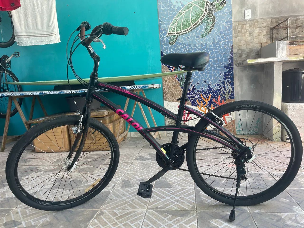 Bicicleta aro 26 caloi  - Foto 4