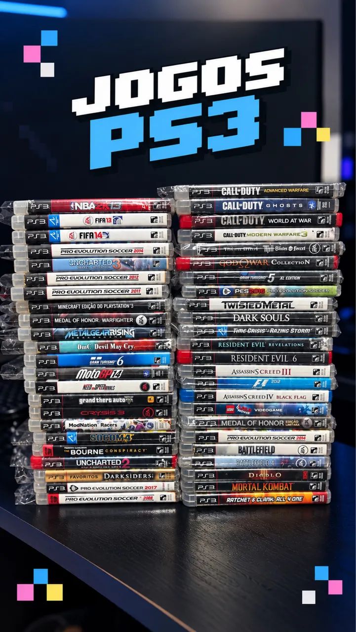 Lote de Jogos - PS3 - Retro Point Games