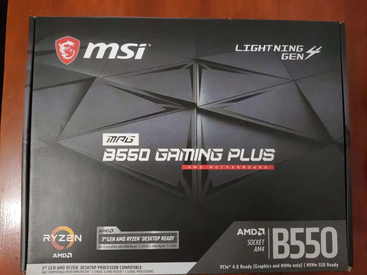 Placa Mãe MSI B550 MAG GAMMING PLUS