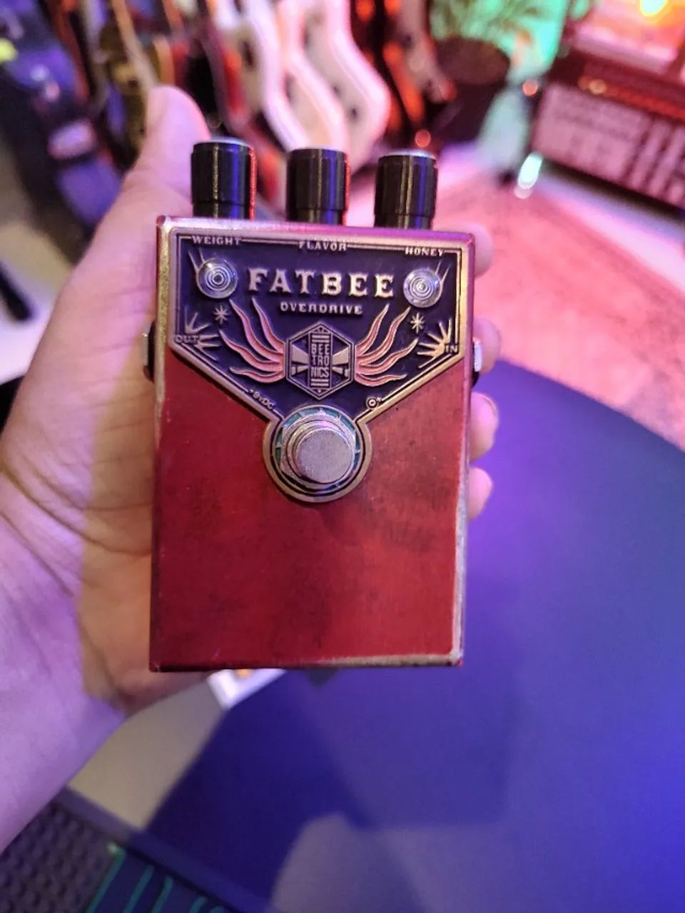 Pedal Beetronics Fatbee impecável nunca usado!  - Foto 3