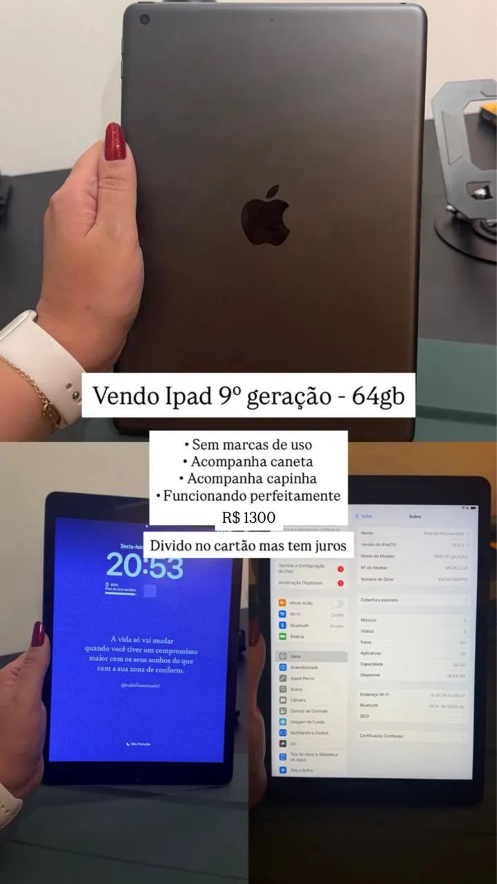 ipad - Muito novo