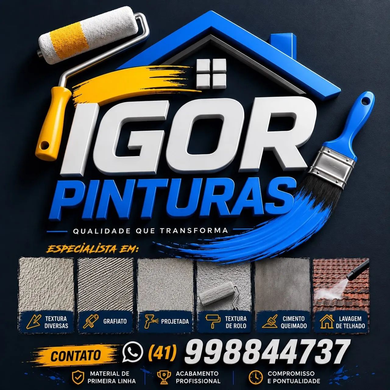 Pinturas em geral 
