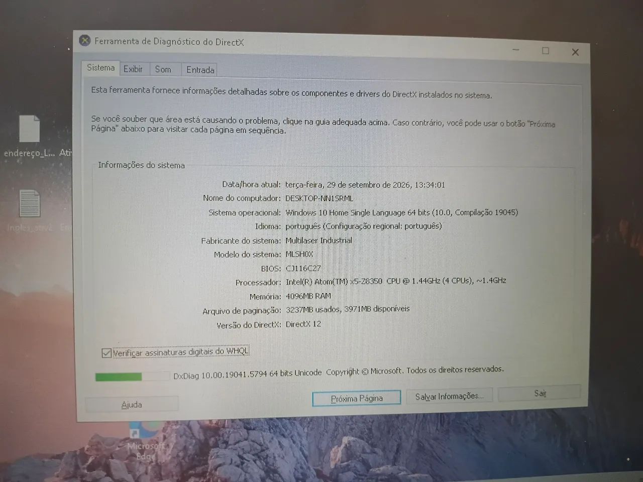 Notebook Multilaser completo como novo  - Foto 4