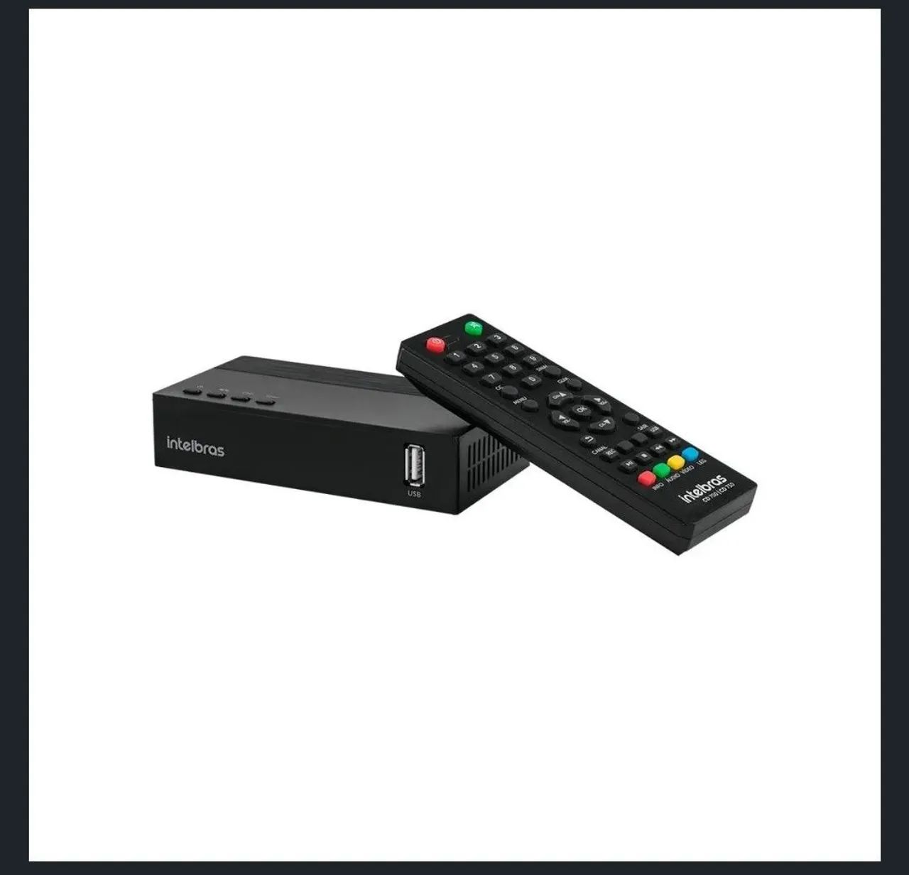 Conversor Digital de TV com Gravador Intelbras