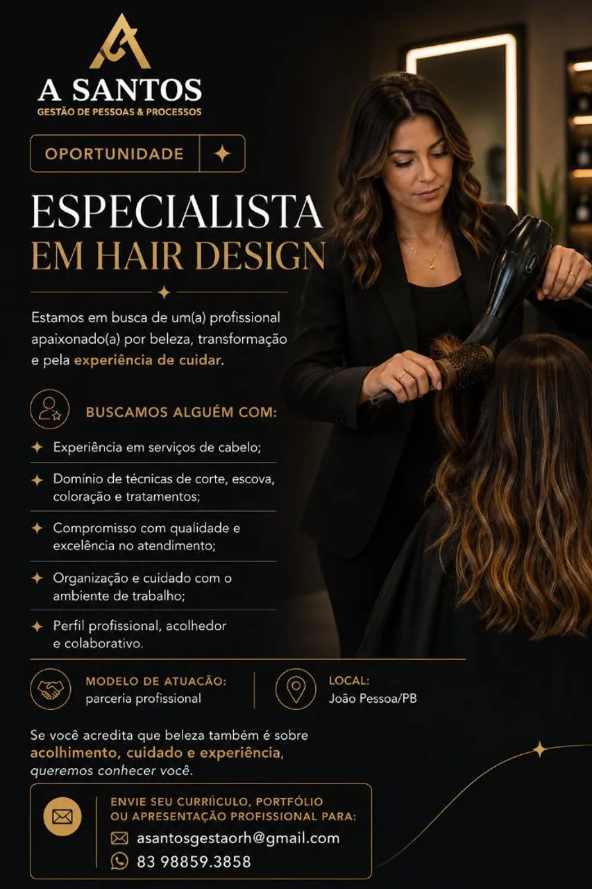 Hair Design (Cabeleireiro / cabeleireira)