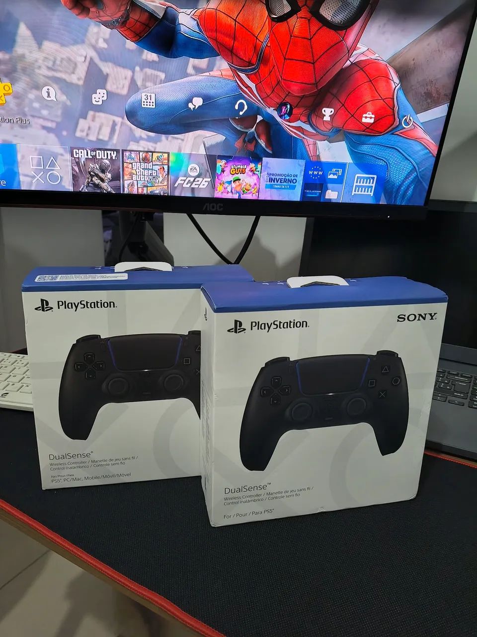 DUALSENSE PS5 BLACK MIDNIGTH - LACRADO 