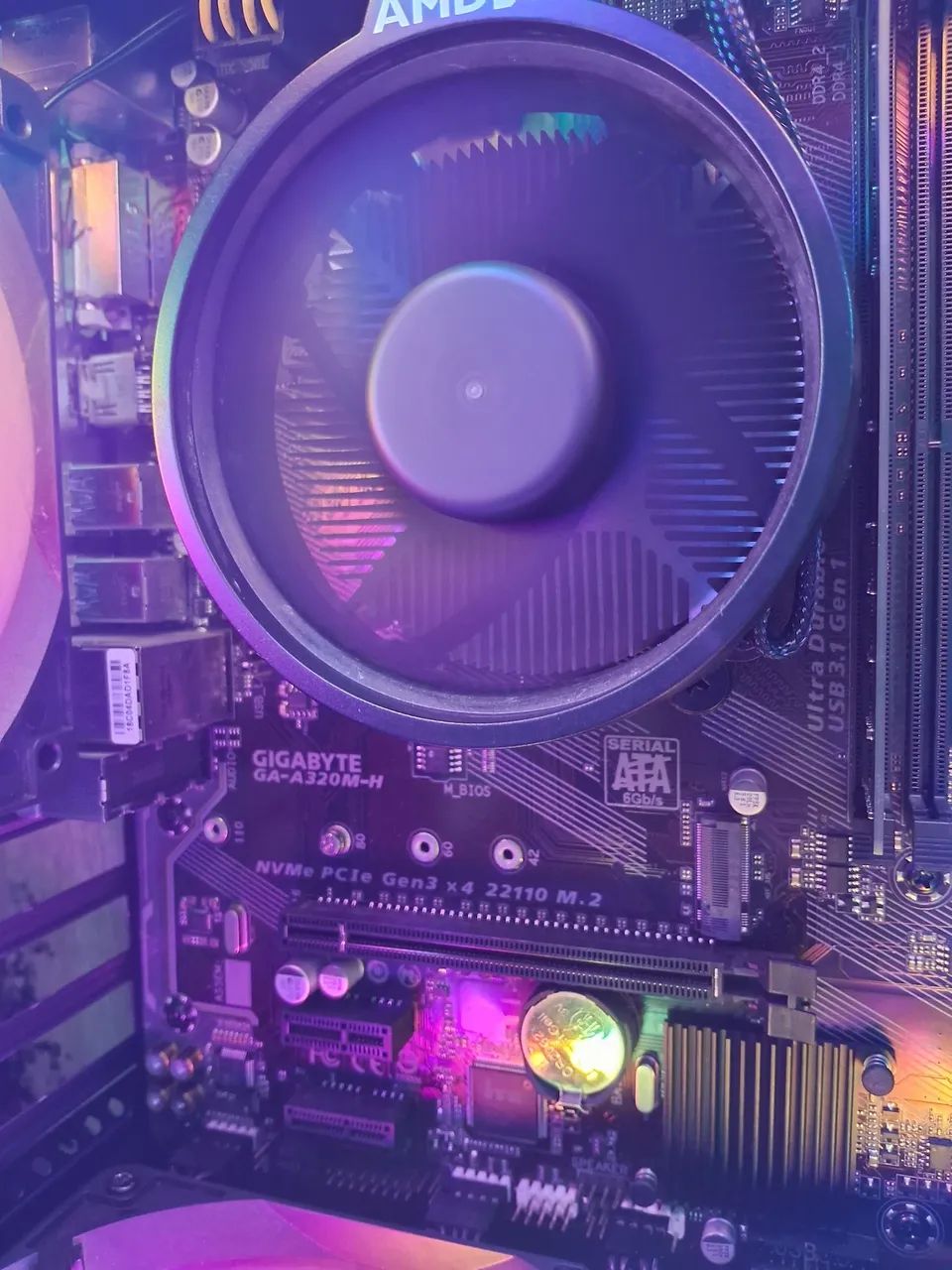 Cpu computador am4 com vídeo integrado,não troco  - Foto 4