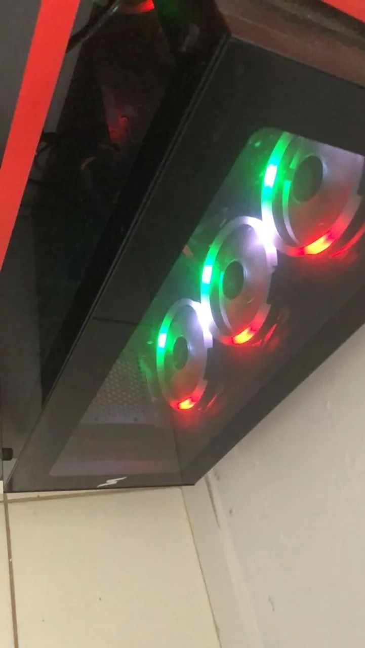  PC Gamer i7 + GTX 1660 Ti 6GB | 16GB RAM | Gabinete Aquário RGB Lindao
