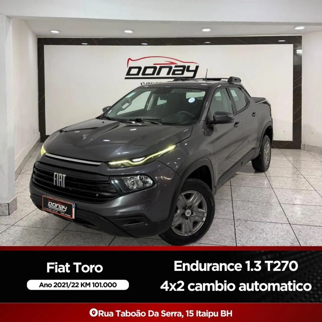 Fiat Toro Toro Endurance 1.3 T270 4x2 Flex Aut. 2022