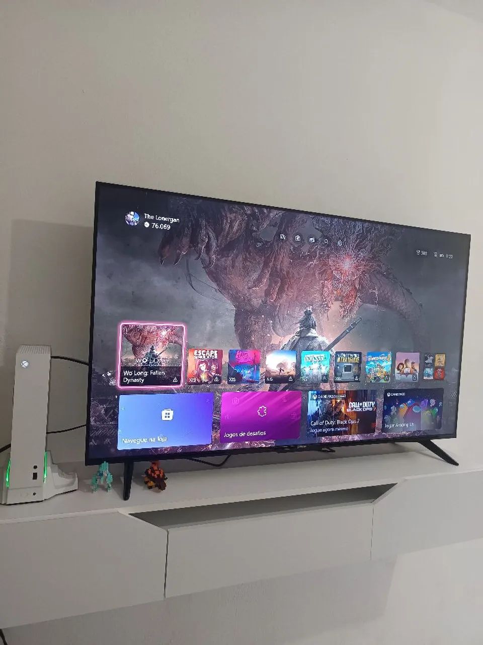 Xbox series s - com controle e stand - Foto 4