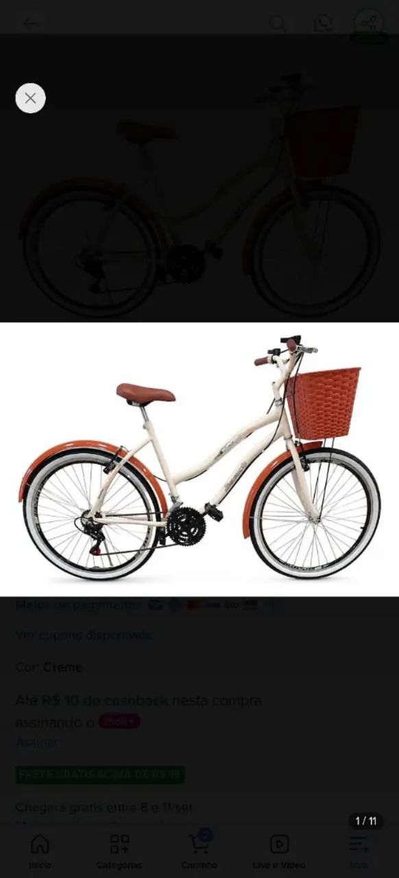 Bicicleta Retrô