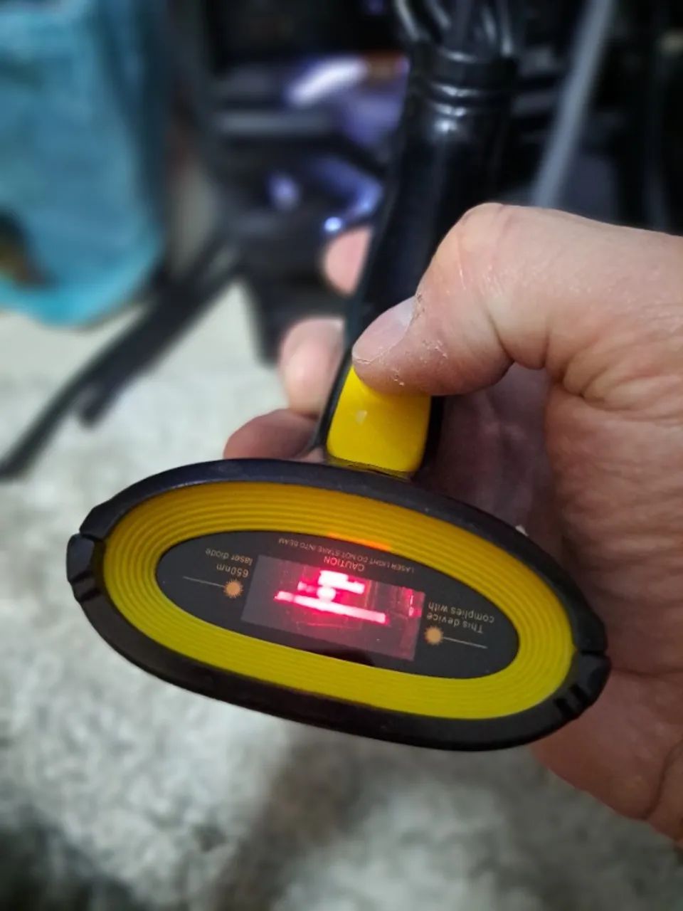 Leitor De Código Barras Laser Com Suporte Multilaser - GA142 (USADO) - Foto 3