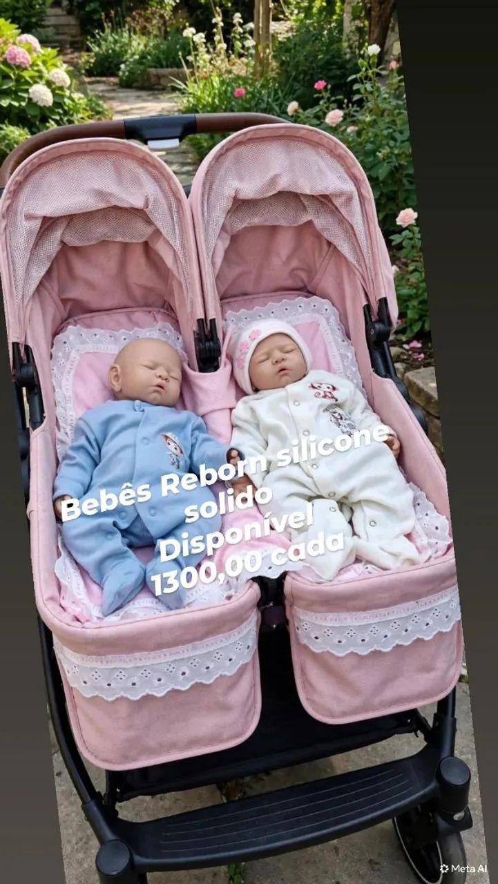 Bebê Reborn silicone solido 