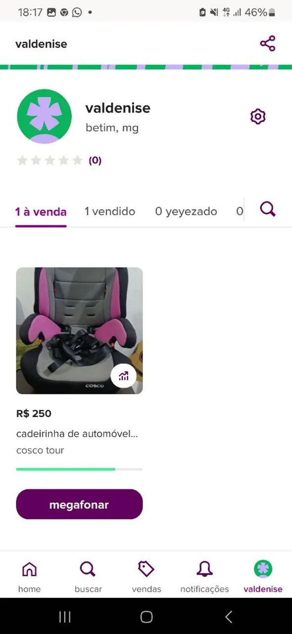 Cadeirinha de automovel marca cosco  - Foto 2