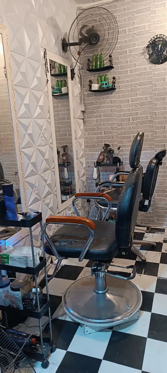 Móveis de barbearia completa  - Foto 3