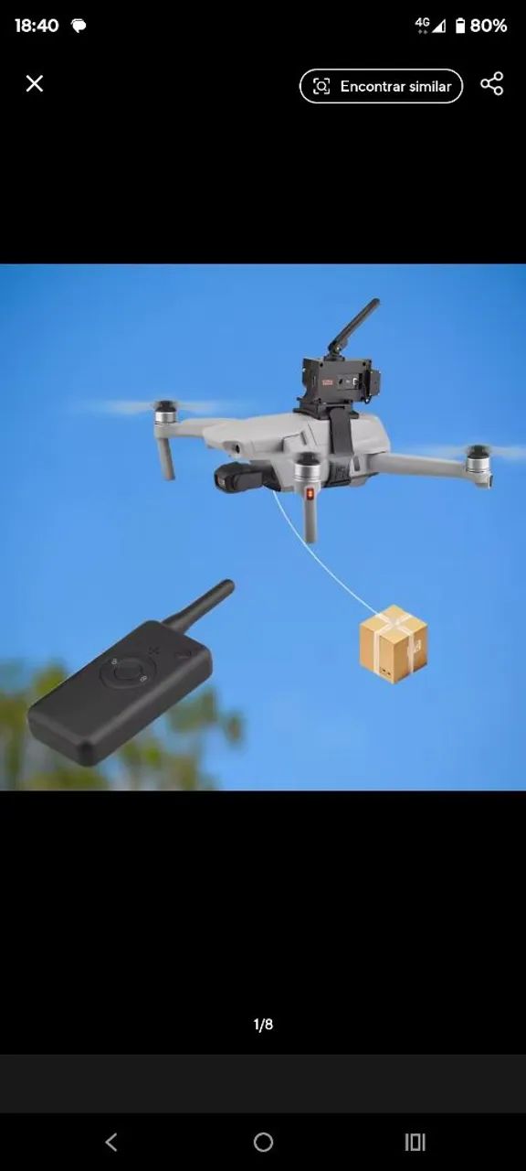 Lançador para drone