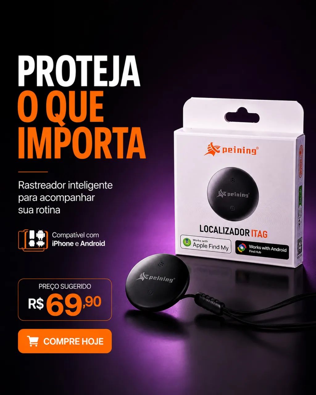 LOCALIZADOR INTELIGENTE iTAG - APPLE + ANDROID - Foto 2