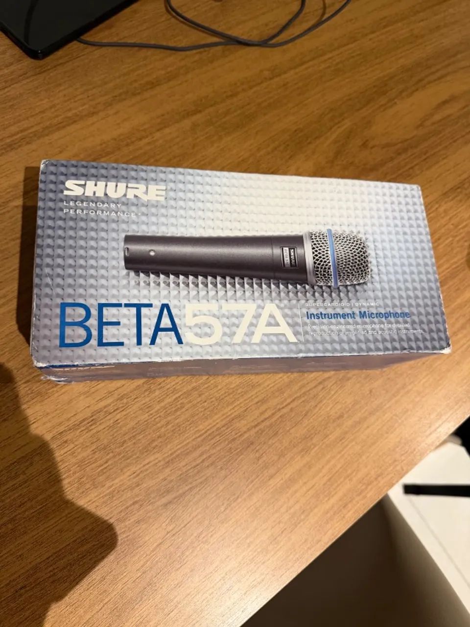 Microfone Shure Beta 57A Novo, com NF e Garantia