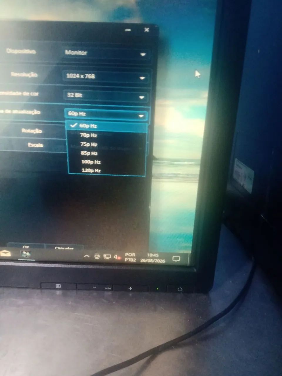 Monitor Hp 19" 120hz - Foto 2