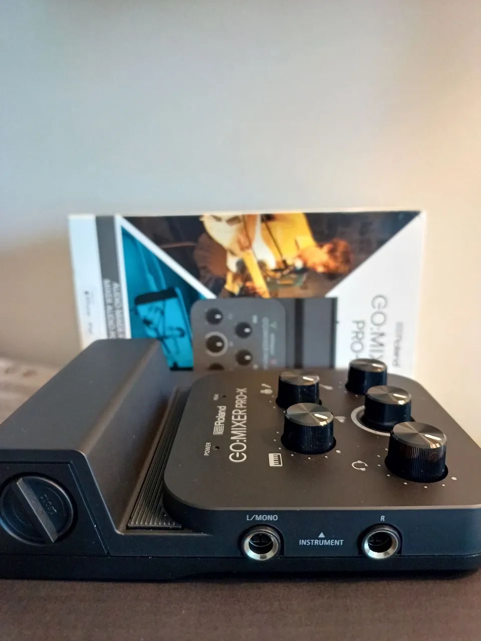Roland GO:MIXER PRO-X Impecável Completa na Caixa para iPhone e Android - Foto 3