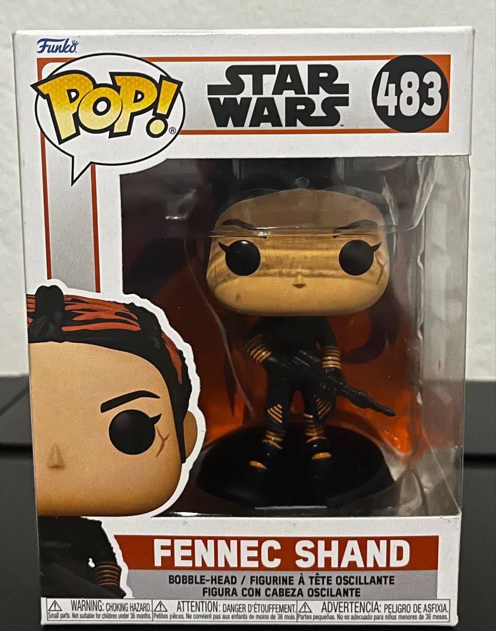 Pop funko 483 Fennec Shand star wars
