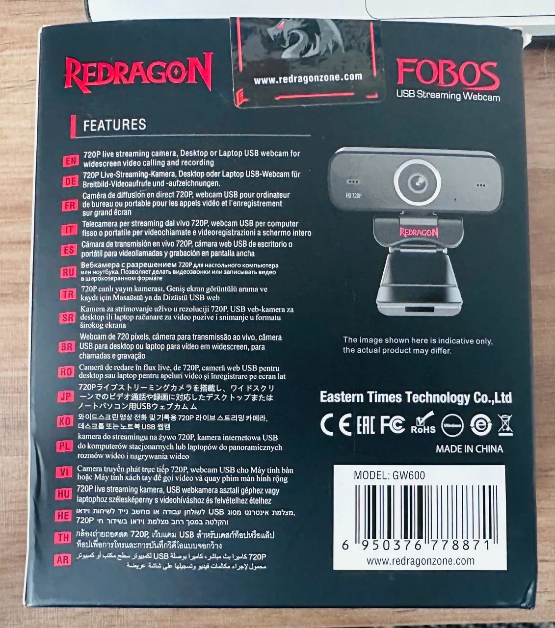Webcam de streaming Redragon  - Foto 2